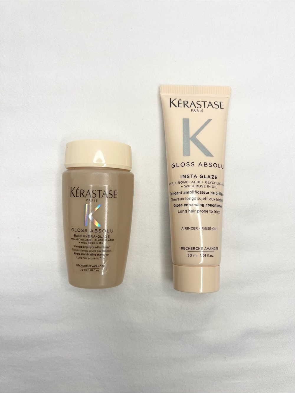 Kérastase Mini Gloss Absolu High-Shine Anti-Frizz Shampoo & Conditioner